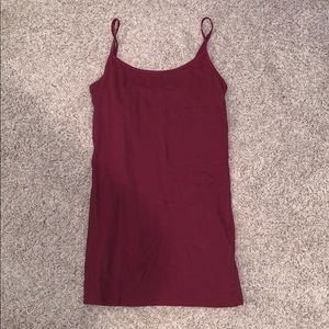 Maroon Tank Top